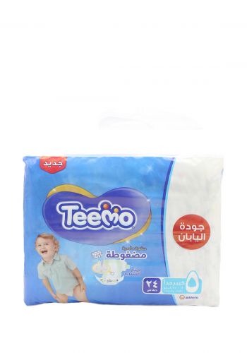 Teemo Baby diapers حفاضات تيمو للاطفال عادي رقم 5   من 14-25 كغم 24 قطعة من تيمو