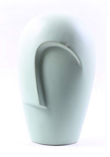 Vase فازة ديكور من السيراميك تركوازية اللون 26 سم