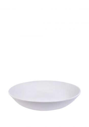 Food Bowl اناء طعام سيراميك  38 سم ابيض اللون