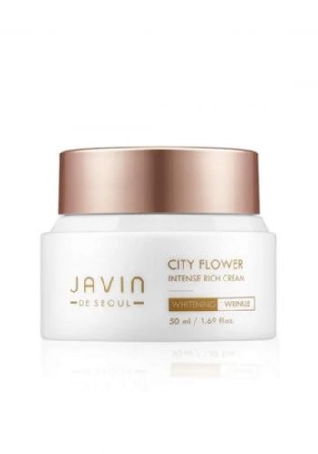Javin City Flower Intense Rich Cream 150 ml كريم مغذي فوري للبشرة