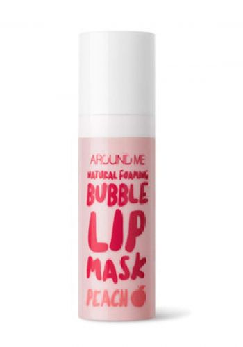 Around Me Natural Foaming Bubble Lip Mask مورد ومقشر للشفاه