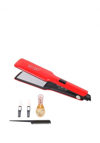 جهاز تمليس الشعر مع زيت الأرغان 45 واط من اينزوEnzo EN-3847 Hair Straightener