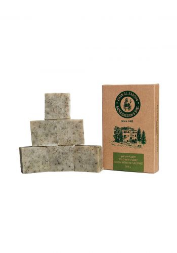 Khan Alsaboun Wild Mint Soap 300 g صابون النعناع   