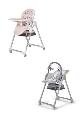 "كرسي مرتفع 2 في 1 مناسب للأطفال من الأيام الأولى حتى 3 سنوات  من كندركرافت Kinderkraft High Chair