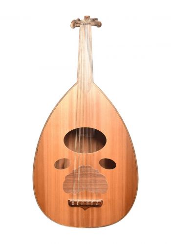 عود سوري زرياب مع ريشة للعزف وحقيبة Syrian Oud
