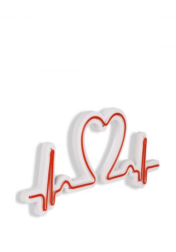 مجسم ضوئي جداري لنبضة قلب  بابعاد : 21*51 سم  Love Rhythm neon sign
