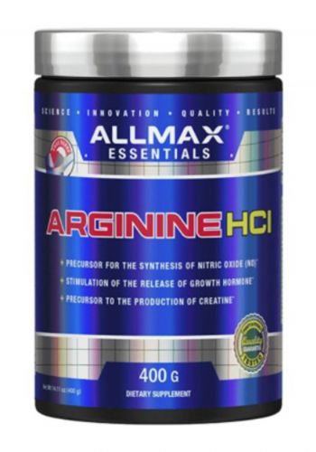 مكمل الارجنين  الغذائي من اول ماكس Allmax Nutrition  Arginine HCI 400 g