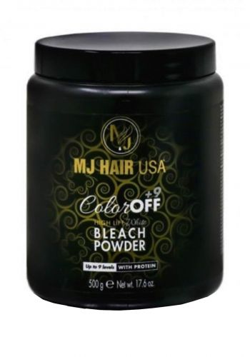 MJ Hair Bleach Powder 500g بلوندر ازرق بودرة