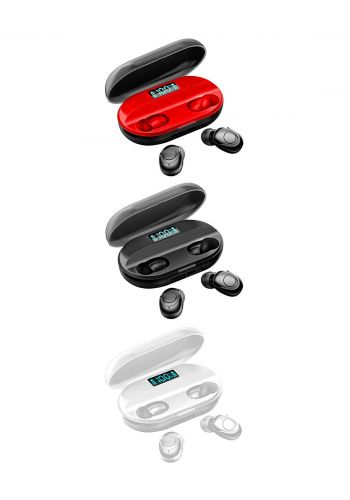 TWS T2 Wireless Earbud with Power Case سماعة لاسلكية