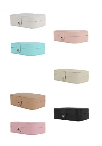 Portable Jewelry Storage Box صندوق حفظ المجوهرات