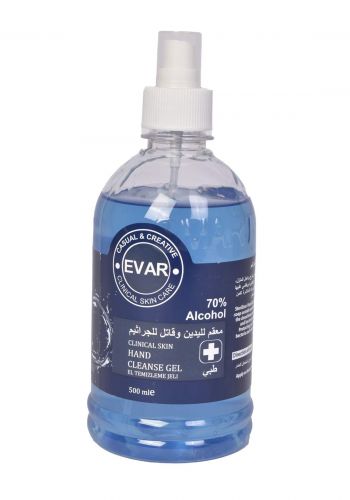 Evar Hand sanitizer and germ killer-500 ml معقم لليدين 12 قطعة  