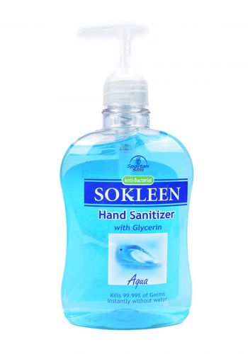 sokleen Hand Sanitizer 500ml معقم لليدين 2 قطعة