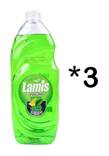 Lamis Dishwashing Liqid سائل غسيل الصحون 900 مل* 3 قطع