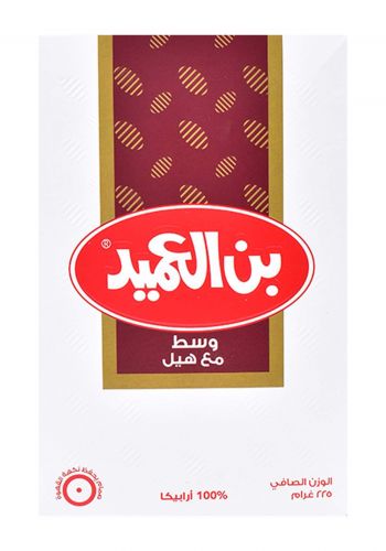 Al Ameed Coffee Medium With Cardamom 225g قهوة وسط مع هيل