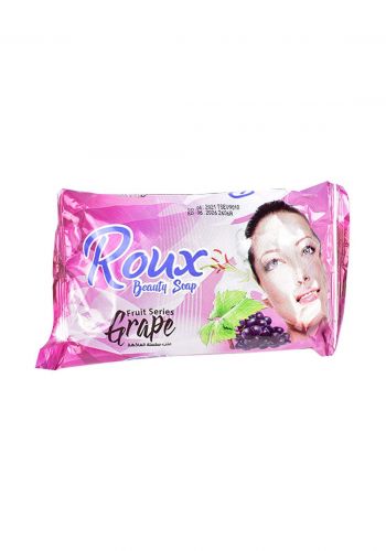 Roux Beauty Soap Fruit Series Grape 125g Set of 6pcs صابون