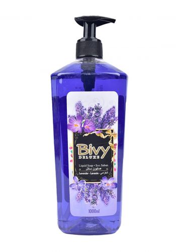 Bivy Deluxe Liquid Soap Sivi Sabun-Lavender 1L صابون سائل 3 حبات