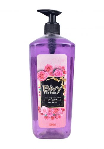Bivy Deluxe Liquid Soap Sivi Sabun-Rose 1L صابون سائل 3 حبات 