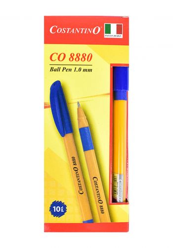 سيت قلم جاف ازرق 10 قطع من Costantino(Co8880)