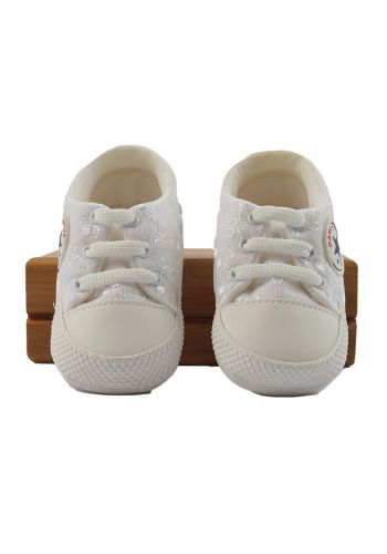 حذاء بناتي  للأطفال أبيض أللون (2240)
