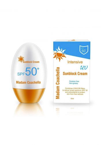 Madam Coachella Sunblock Cream كريم واقي من الشمس