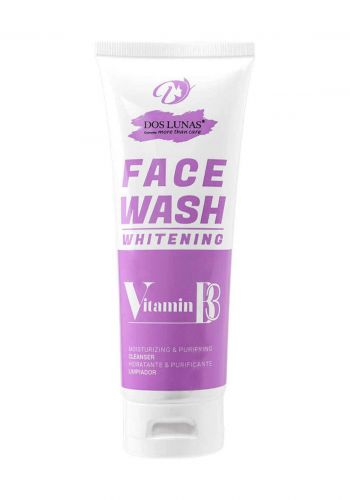 Dos Lunas Face Wash Whitening Vitamin B3 غسول وجه