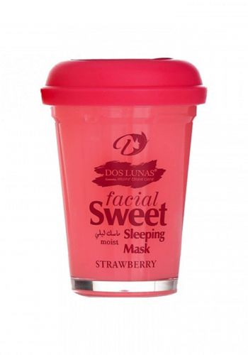 Dos Lunas Facial Sweet  Sleeping Mask Strawberry  قناع للبشرة