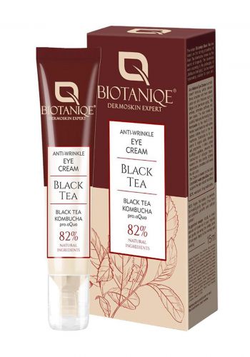 Biotaniqe Black Tea Eye Cream 15ml كريم معالجة التجاعيد 