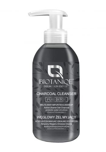 Biotaniqe Pure Detox Charcoal Cleanser 250ml غسول الوجه بالفحم 