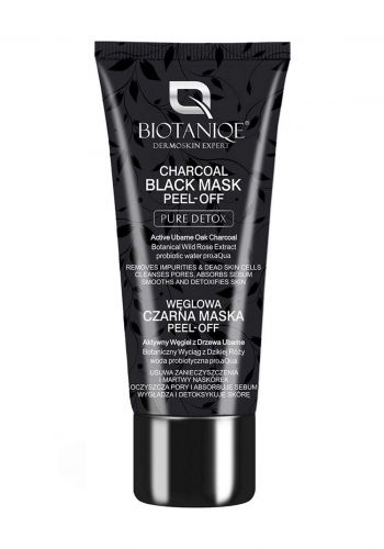 Biotaniqe Charcoal Black Mask Peel Off 50ml ماسك الفحم لتنقية البشرة