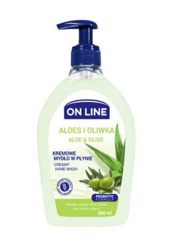 Online Olive&Aloe Hand wash 500 ml  صابون سائل لليدين