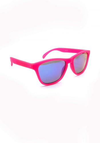 نظارة شمسية للاطفال بأطار وردي اللون