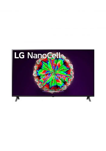 LG NANO80 Nanocell 49 Inch TV Design Cinema - Black شاشة ذكية 