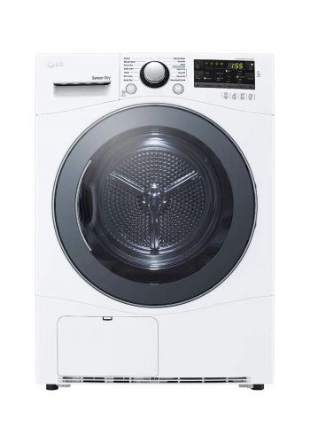 LG RC9066A3F 9Kg Clothes Dryer - White جهاز تجفيف كهربائي