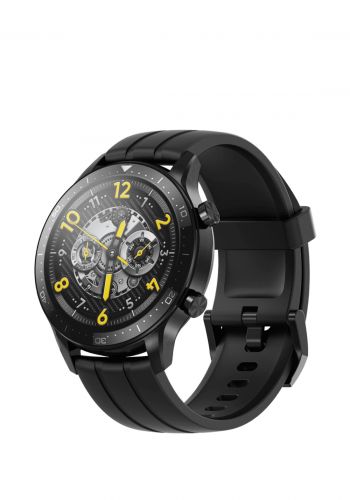 Realme Watch S Pro For Unisex - Analog Display, Silicone Band - Black ساعة يد ذكية من ريلمي