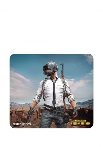 SteelSeries 63808 QcK+ PUBG Miramar Edition Gaming Mouse Pad - (450 x 400 x 4)mmلوحة ماوس من ستيل سيريس