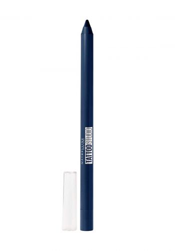 (022-1160)Maybelline Tattoo Liner 1.3 g Gel Eyeliner Pencil Striking Navy No:920 قلم تحديد العيون
