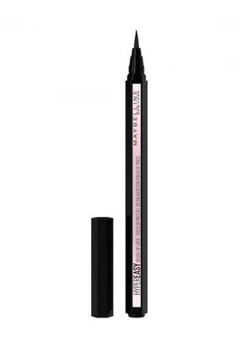 (022-1255)Maybelline EyeStudio Hyper Easy Liquid Eyeliner Black No:800 قلم تحديد العيون
