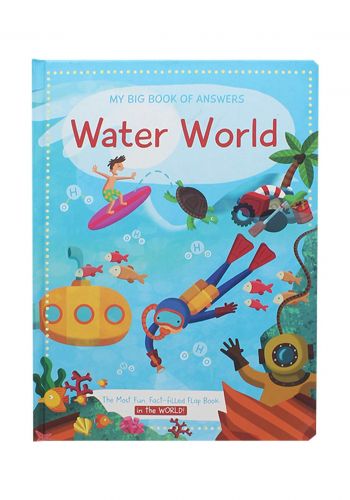 My Big Book of Answer Water World كتاب تعليمي ترفيهي للأطفال
