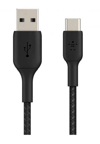 Belkin Boost Charge Cable Braided 2M-Black  كابل شاحن
