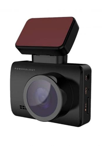 Powerology PDCMQ58PBK Dash Camera Pro -Black كاميرا مراقبة ذكية للسيارة