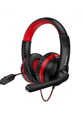 HOCO W103 Gaming  Wired Headphones - Black سماعة