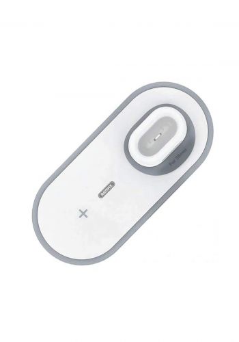 Remax RP-W13 3in1 Wireless Charging Base - White شاحن لاسلكي