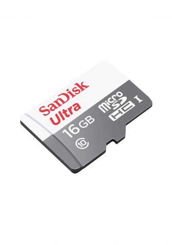 SanDisk 16GB Micro SDHC UHS-I Card With Adapter  بطاقة ذاكرة