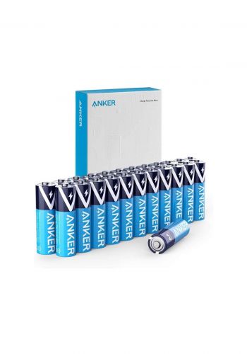 Anker B1810 Alkaline AA Batteries – 24 Pack بطاريات