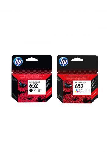 HP 652 Pack Black & Colors Ink Cartridge Set خرطوشة حبر