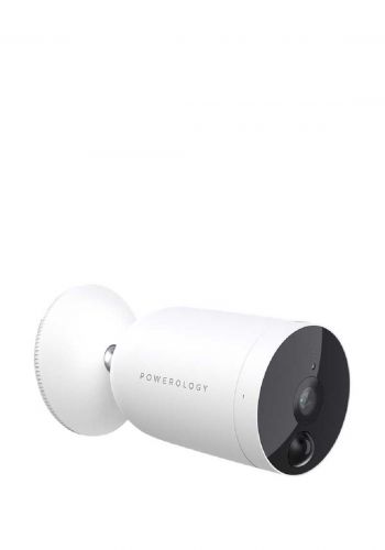Powerology PSOBCF  Wi-Fi Smart Outdoor Wireless Camera - White كاميرا واي فاي

