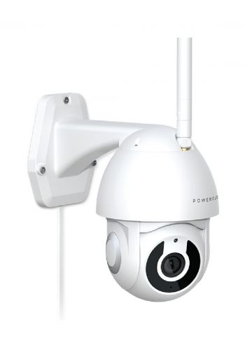 Powerology PSOWC360 WiFi Smart Outdoor Camera 360 - Whiteo كاميرا واي فاي خارجية
