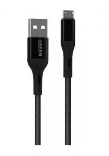 GREEN GNBCMCBK USB-A To MICRO USB  Cable - Blackكابل تايب سي من كرين 1.2 متر  
