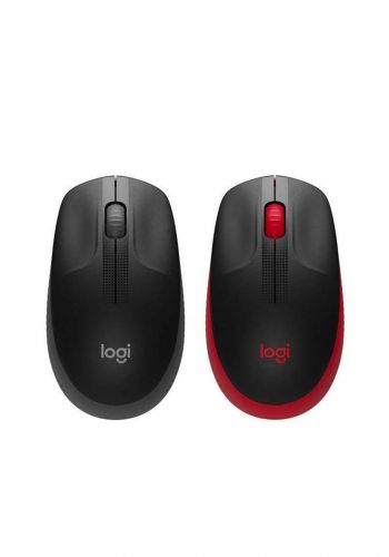 Logitech M190 Wireless Mouse Full Size Comfort Curve Design 1000Dpi Charcoal