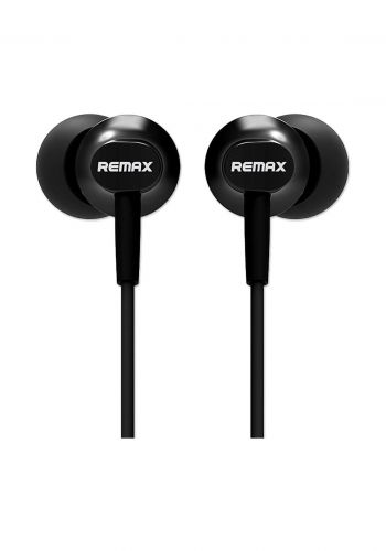 REMAX RM-501 Stereo Wired Earphone - Black سماعة 